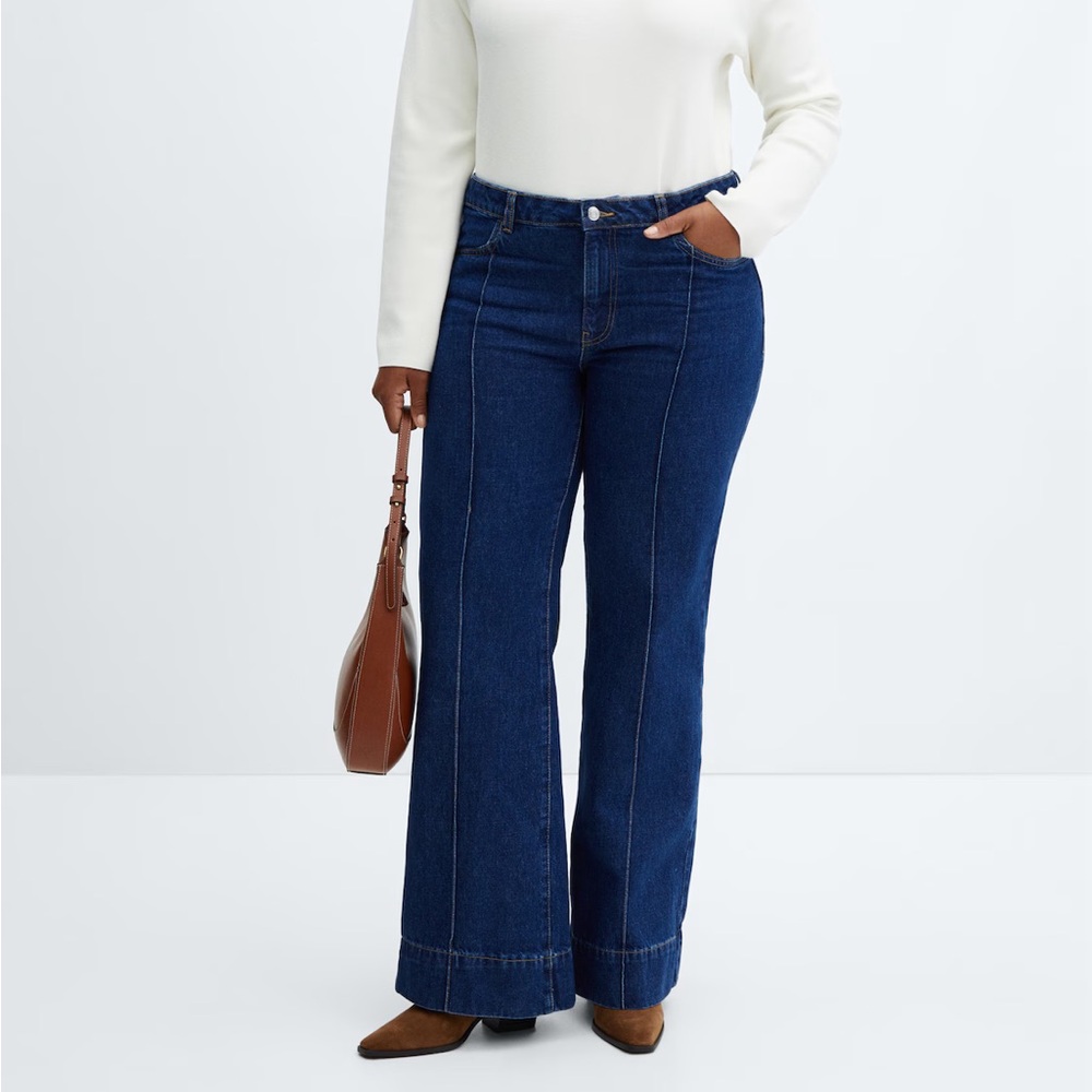wide-leg jeans, Size 12